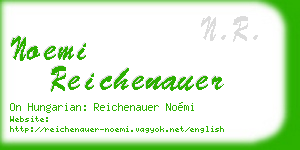 noemi reichenauer business card
